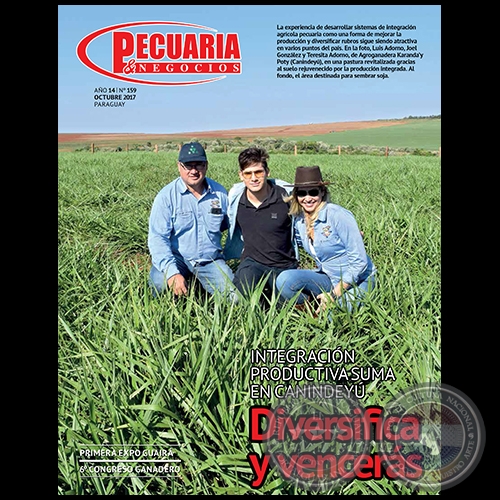 PECUARIA & NEGOCIOS - AÑO 14 NÚMERO 159 - REVISTA OCTUBRE 2017 - PARAGUAY